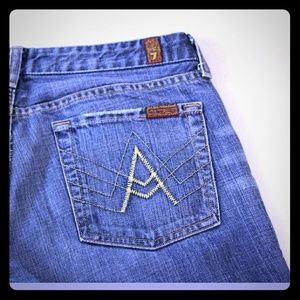 7 For All Mankind "A" Pocket Women's 29x29 Jeans